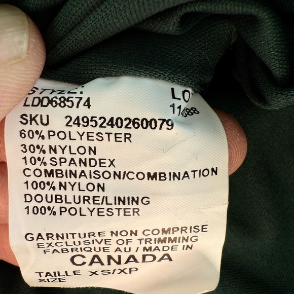 LE CHATEAU - NWT - Elegant One-Shoulder Teal Emerald Dress - Picture 7 of 13